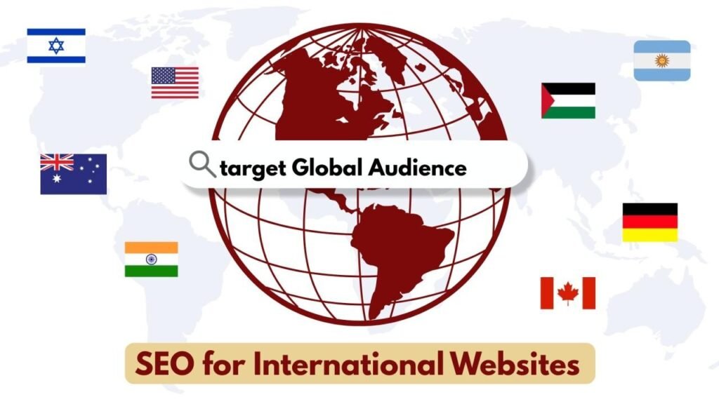 International SEO strategy for global website search visibility