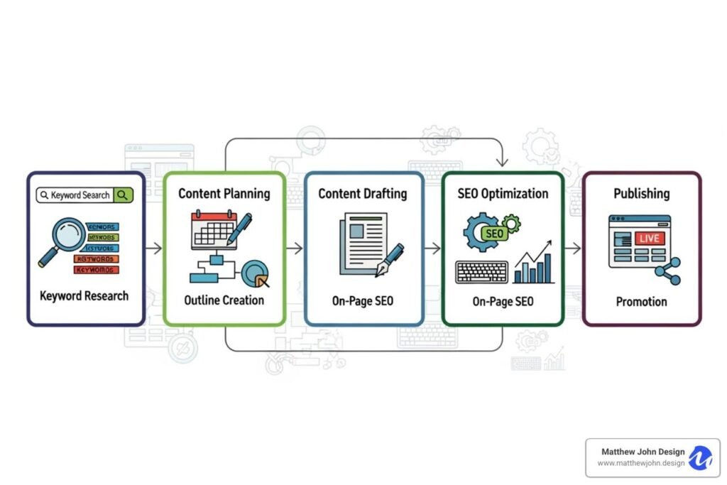 SEO content optimization and keyword strategy for search engine visibility