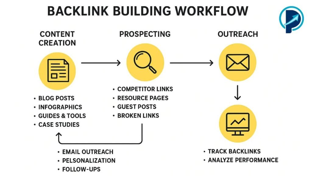 SEO link building strategy for earning quality backlinks