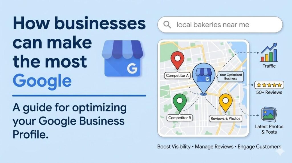 Google Business Profile SEO optimisation for local search visibility