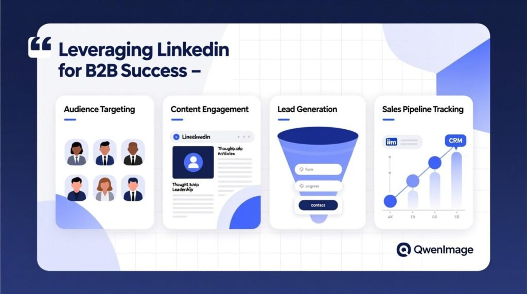 LinkedIn lead generation and professional social media marketing