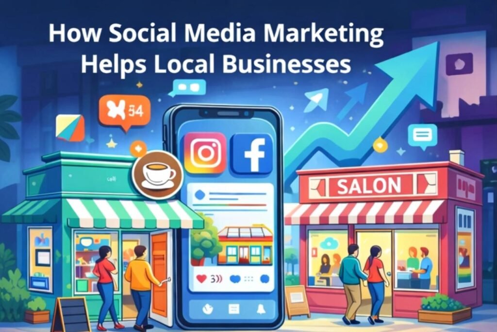 Social media marketing strategy for local business customer growth