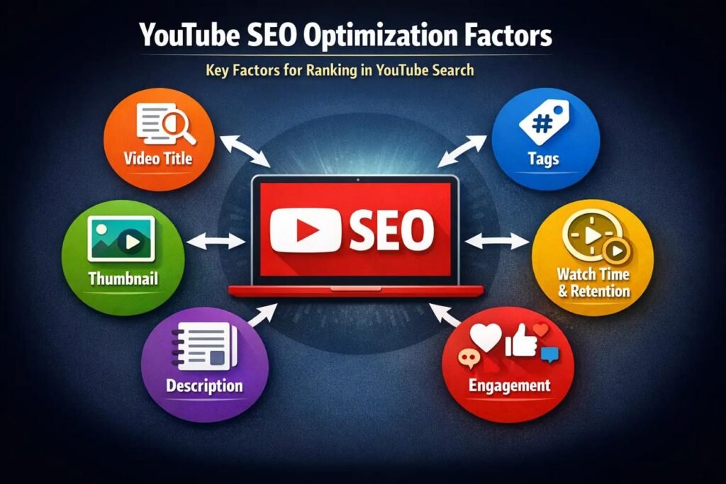 Video SEO strategy for improving YouTube search visibility