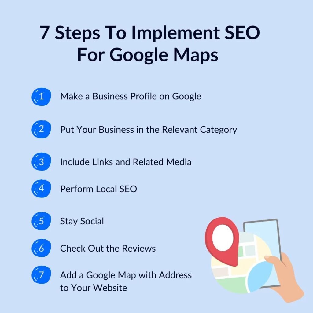 Local SEO strategy for improving business visibility in local search results